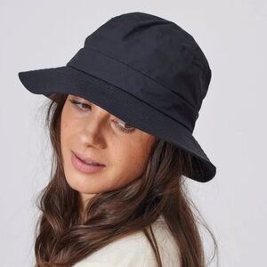 Hat Attack Black Cotton Bucket Hat